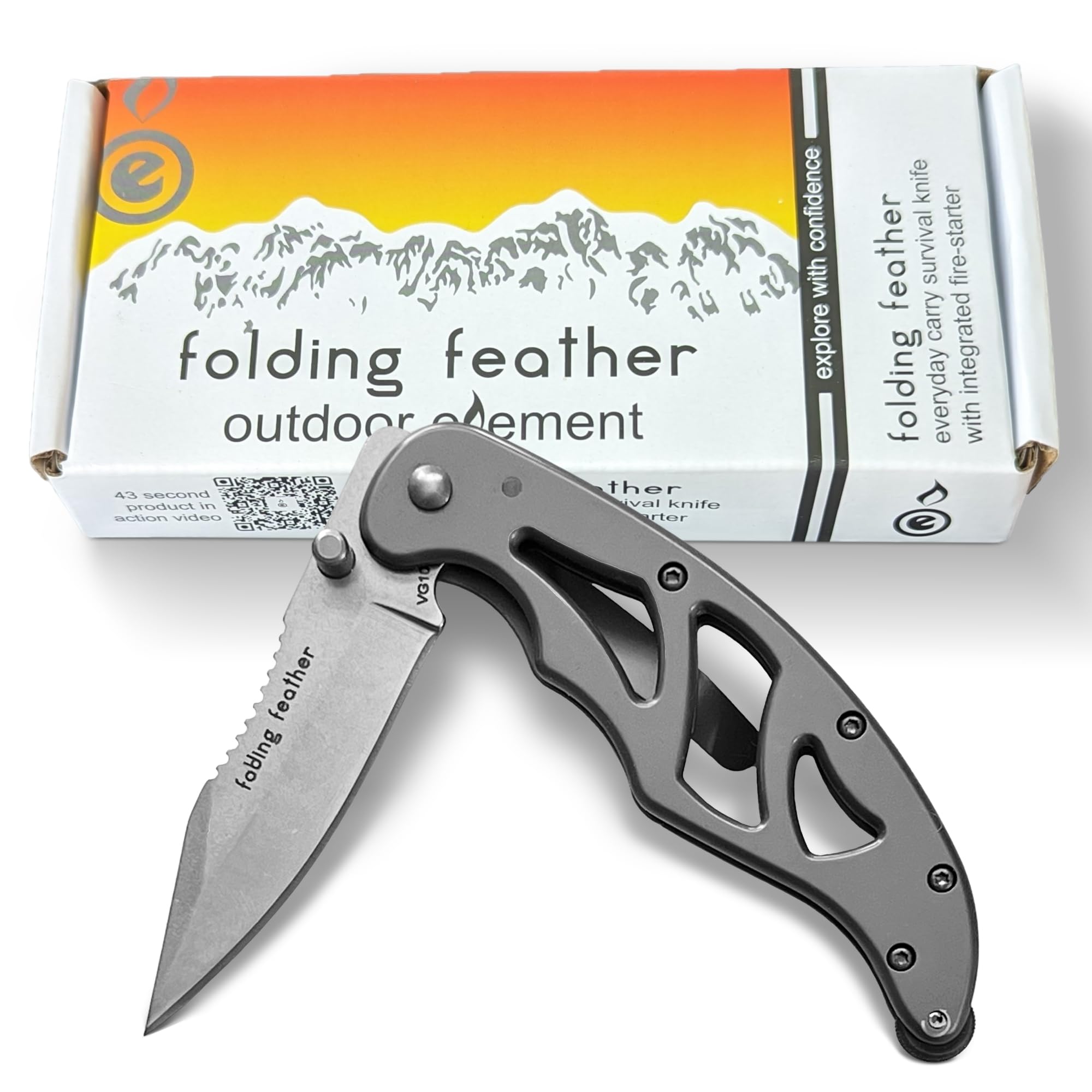 アウトドアエレメント(outdoor element)フォールディングフェザーナイフ 61117FL Amazon | アウトドアエレメント(Outdoor Element) アウトドア 折込